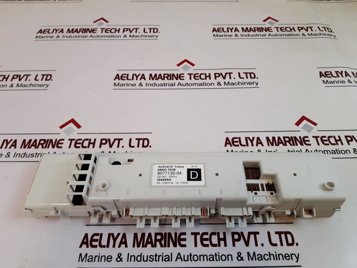 INVENSYS ASKO TD25 CONTROL BOARD