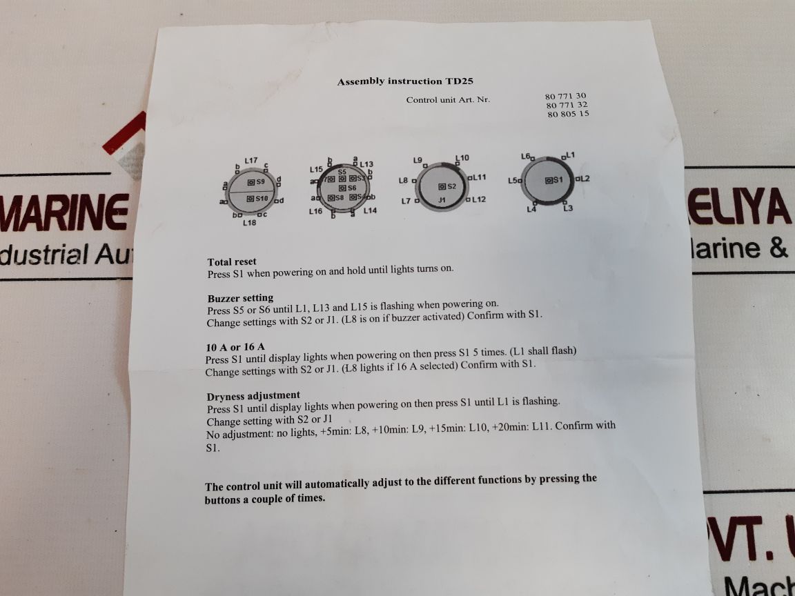 Invensys Asko Td25 Control Board - Image 8