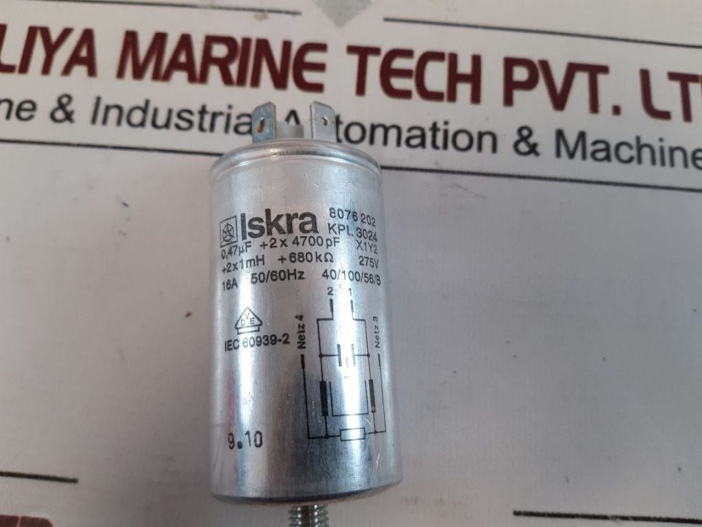 Iskra 8076202 Washing Machine Noise Filter Aeliya Marine
