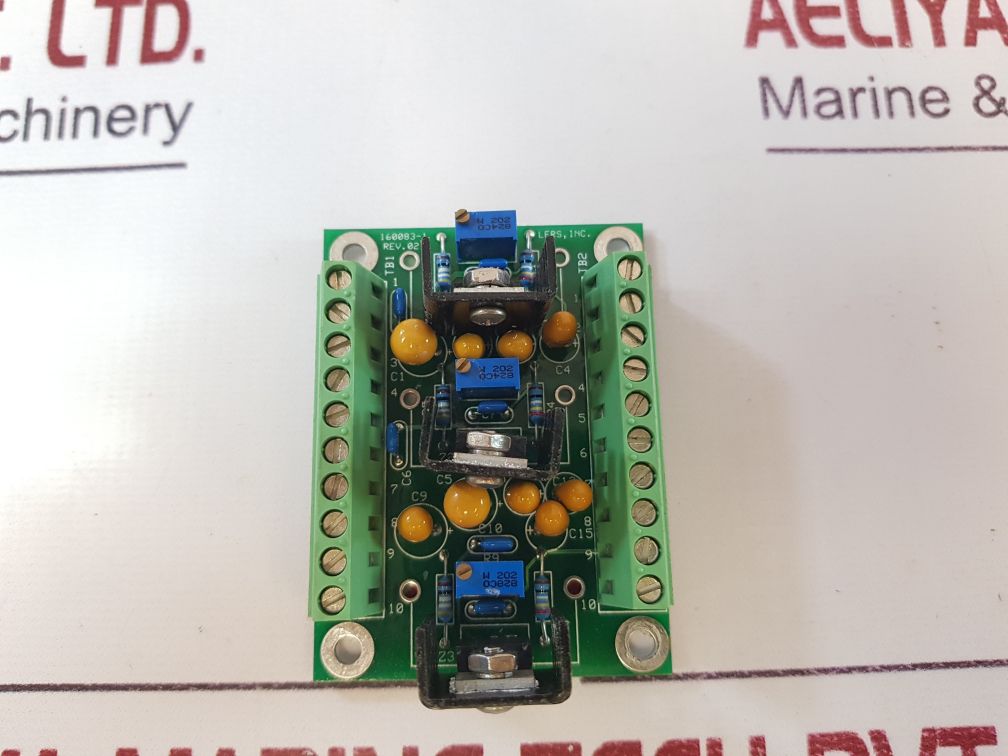 La Electric Rig Service 160083-1 Input Output Pcb Module Rev.02 - Image 6