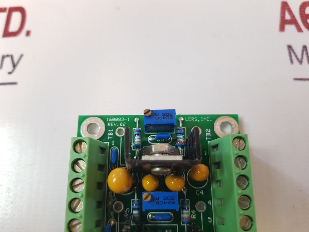 La Electric Rig Service 160083-1 Input Output Pcb Module Rev.02 - Image 7