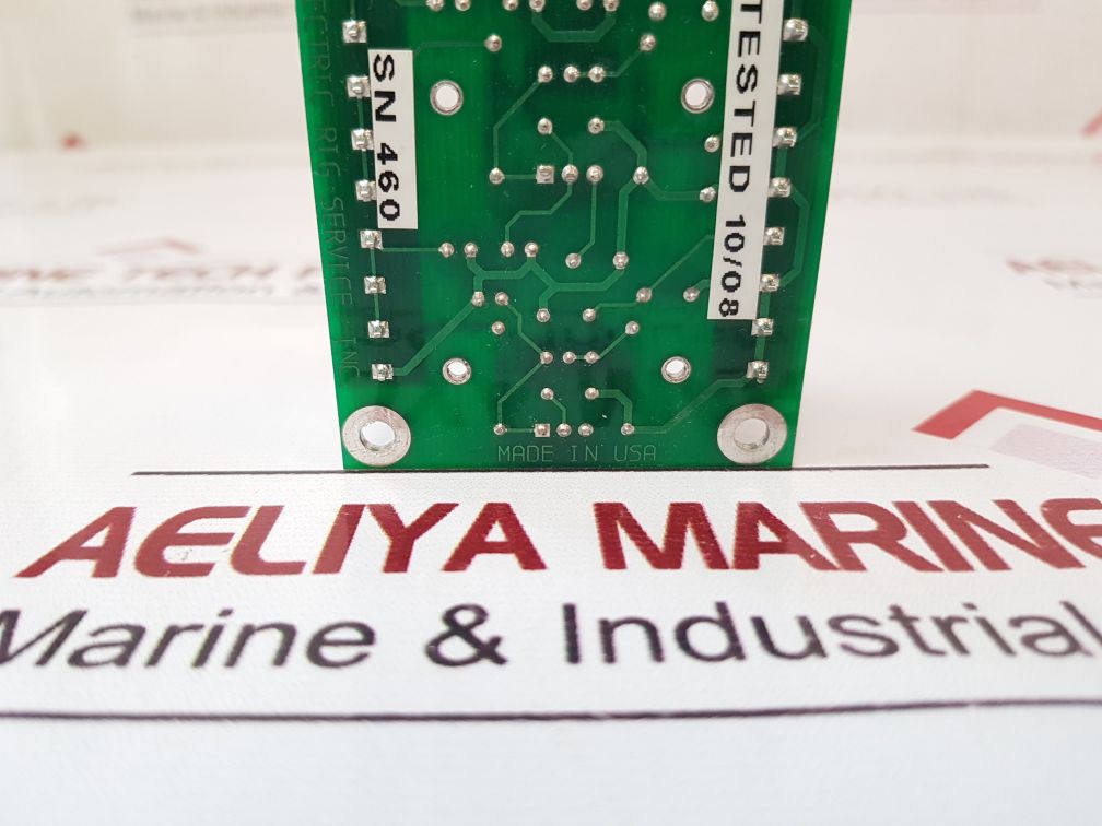 La Electric Rig Service 160083-1 Input Output Pcb Module Rev.02 - Image 9