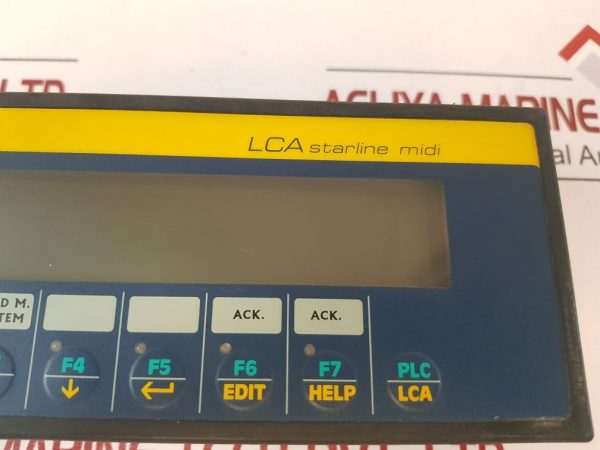 LAUER LCA320.1 LCA STARLINE MIDI DISPLAY PANEL