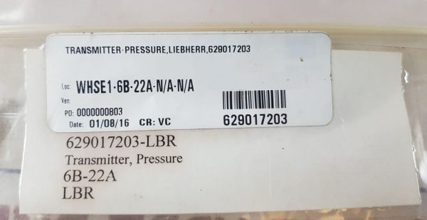 Liebherr 629017203 Pressure Transmitter