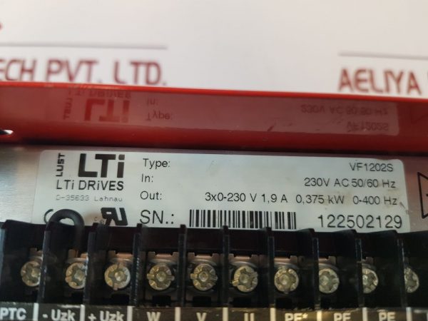 Lti Drives Vf1202s Frequency Converter