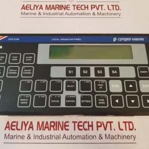 Lyngso Marine Ucs 2100 Local Operator Panel