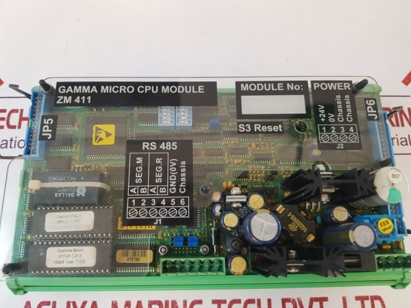 LYNGSO MARINE ZM 411 GAMMA MICRO CPU MODULE