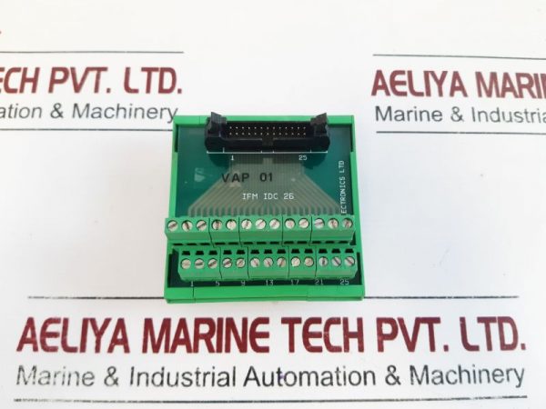 M-jay Electronics Ifm Idc 26 Terminal Block Interface Pcb Board