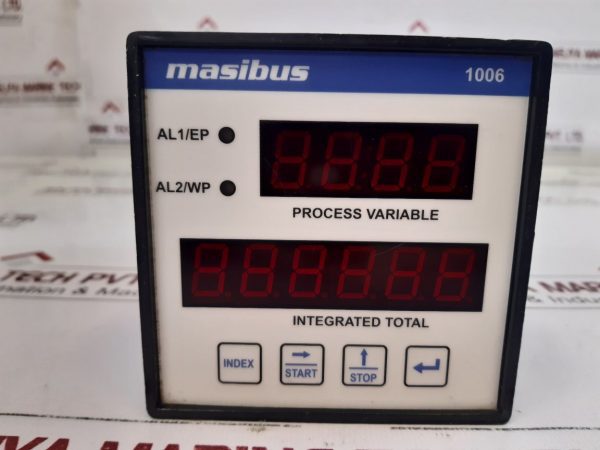 Masibus 1006 Flow Indicator Totaliser 230vac