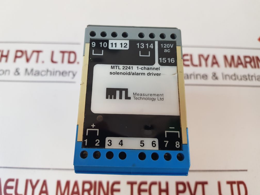 Measurement Technology Mtl 2241 1-channel Solenoid Alarm Driver Module