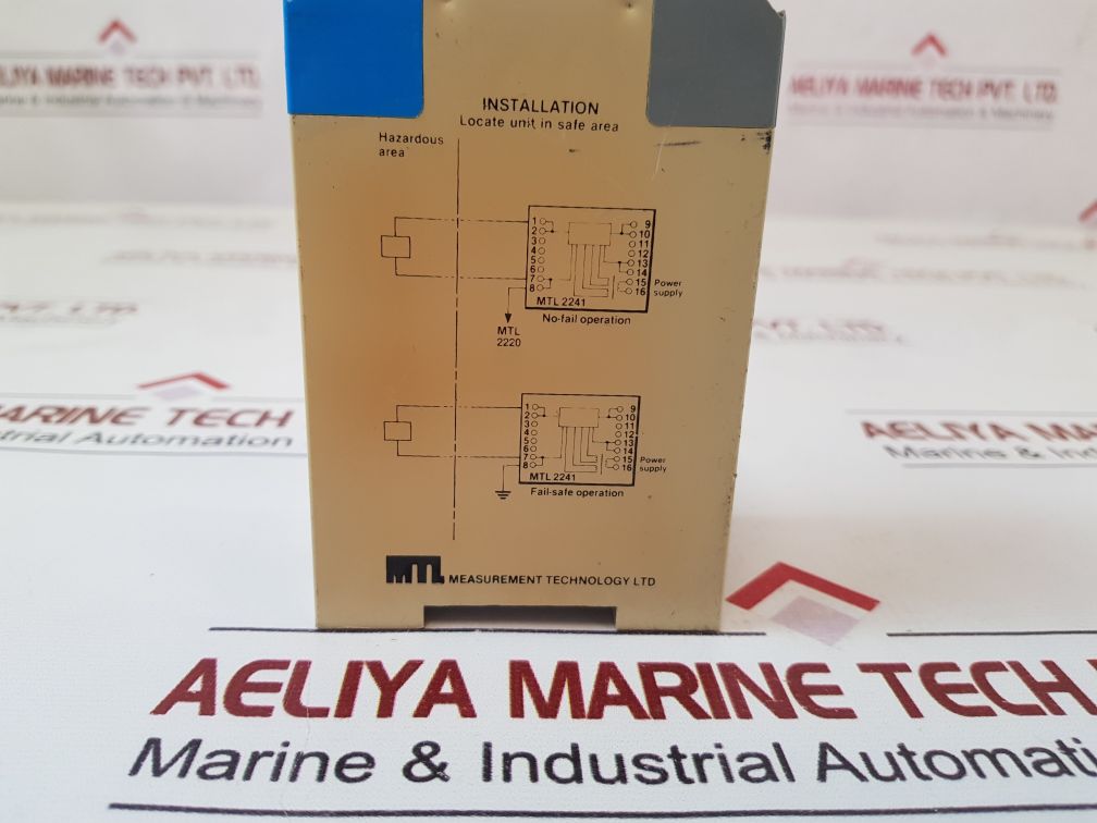 Measurement Technology Mtl 2241 1-channel Solenoid Alarm Driver Module