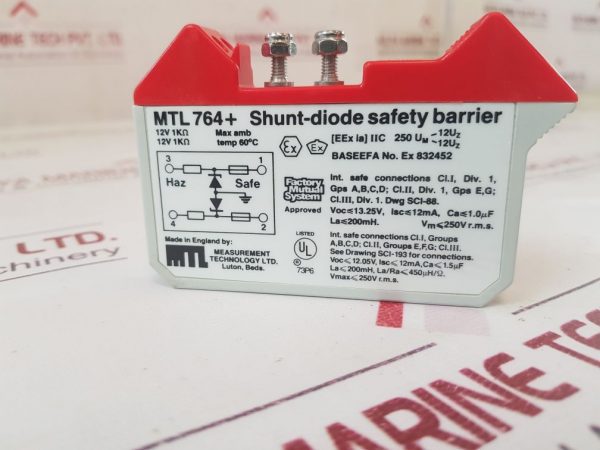 Mtl 764+ Shunt-diode Safety Barrier