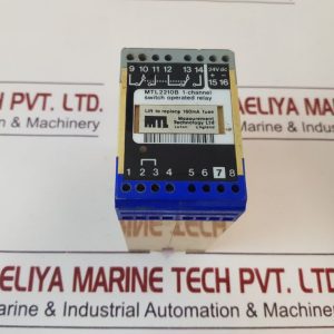 MEASUREMENT TECHNOLOGY MTL2210B 1-CHANNEL SWITCH OPERATED RELAY 24VDC