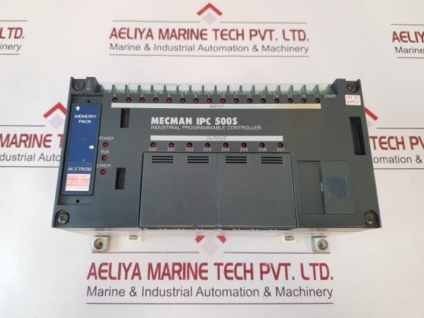 Mecman Ipc 500s Industrial Programmable Controller 24v Dc