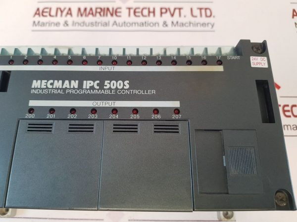 Mecman Ipc 500s Industrial Programmable Controller 24v Dc
