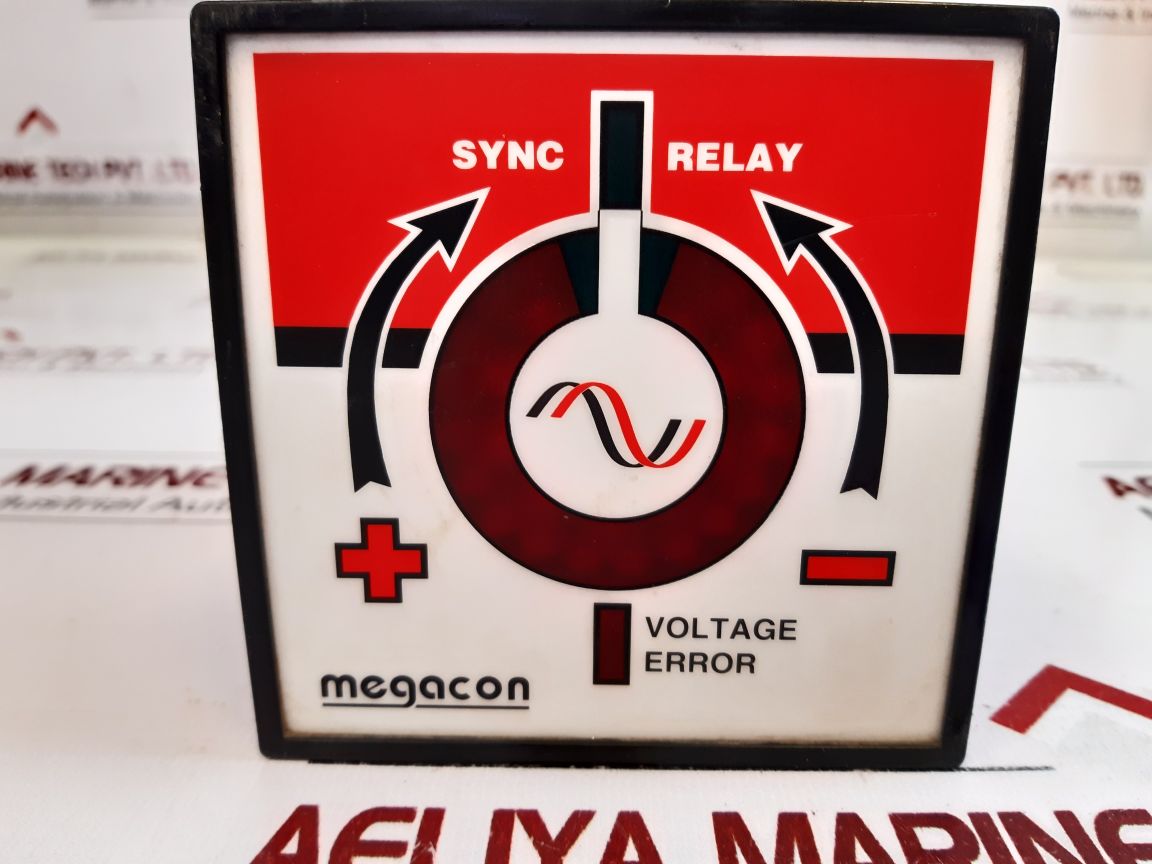 Megacon Ksq331n Sync Check Synchronising Indication Control Relay ...