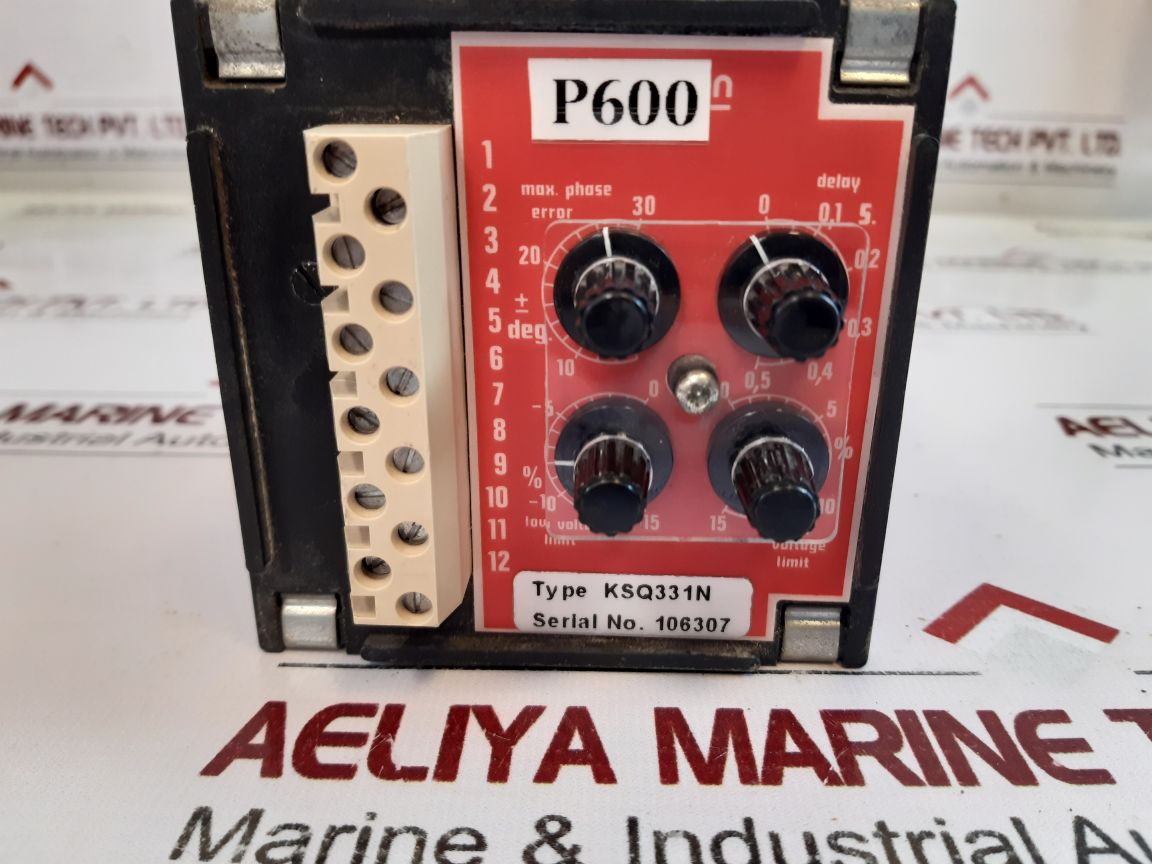 Megacon Ksq331n Sync Check Synchronising Indication Control Relay