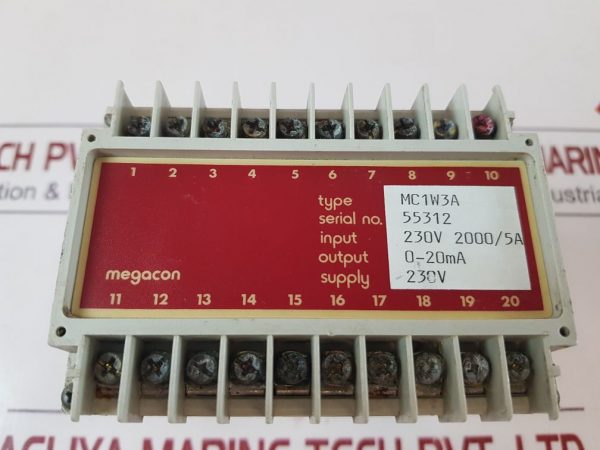 MEGACON MC1W3A STEP-DOWN TRANSMITTER