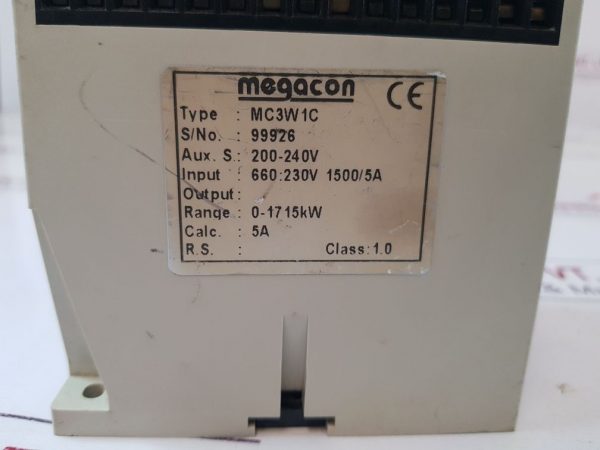 MEGACON MC1W3C POWER TRANSDUCER