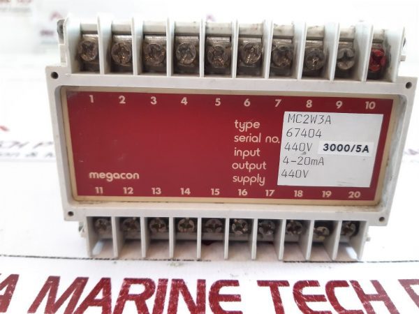 Megacon Mc2w3a Relay