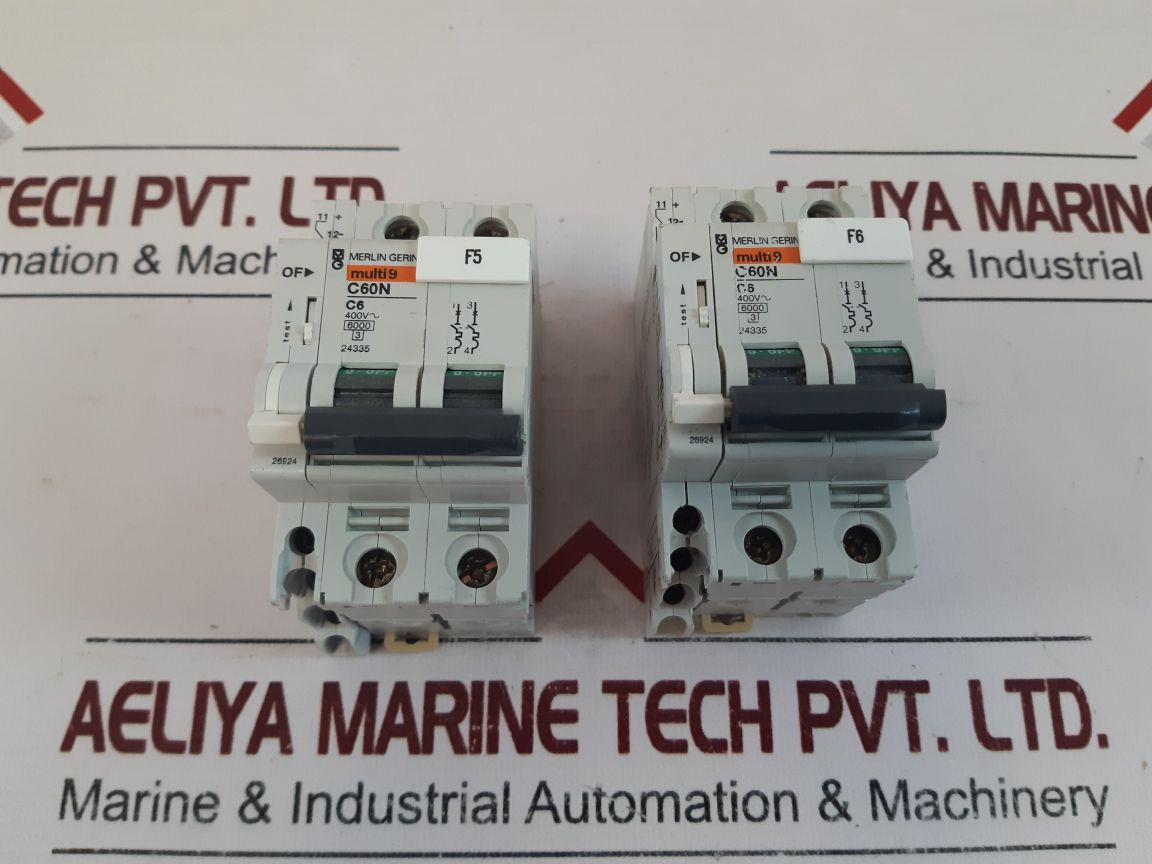 Merlin Gerin Multi 9 C60n Circuit Breaker 400v - Aeliya Marine