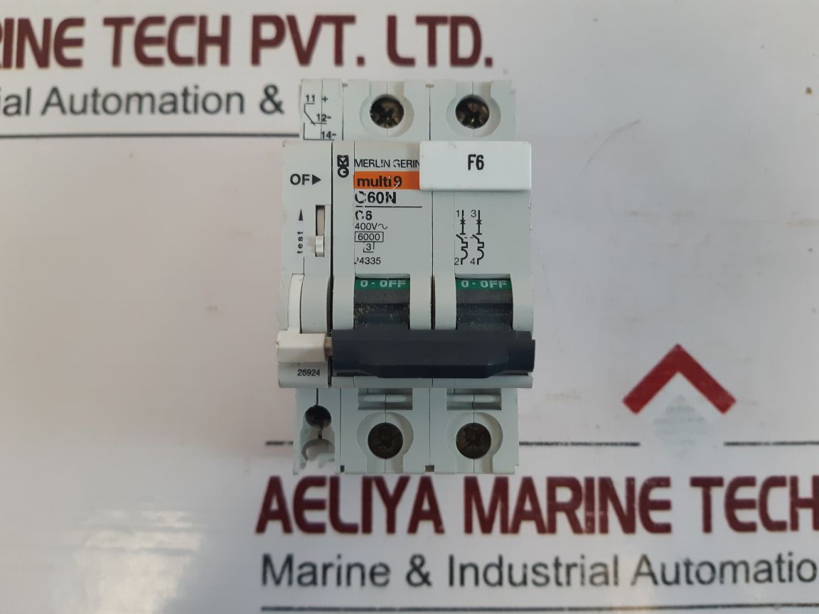 Merlin Gerin Multi 9 C60n Circuit Breaker 400v - Aeliya Marine
