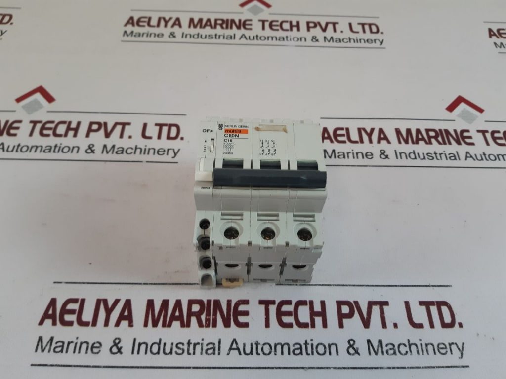 Merlin Gerin Multi 9 C60n C16 Circuit Breaker - Aeliya Marine