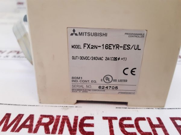 Mitsubishi Electric Fx2n-16eyr-es/ul Programmable Controller