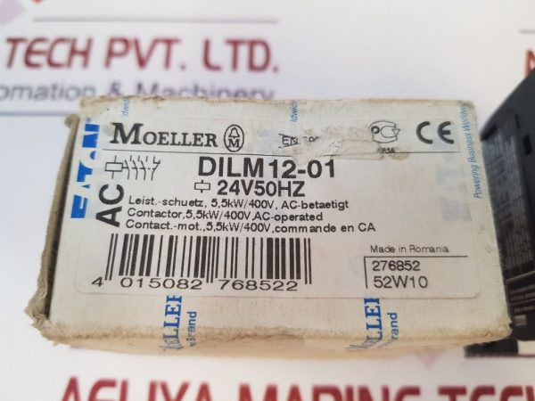 MOELLER DIL M12-01 3 POLE CONTACTOR