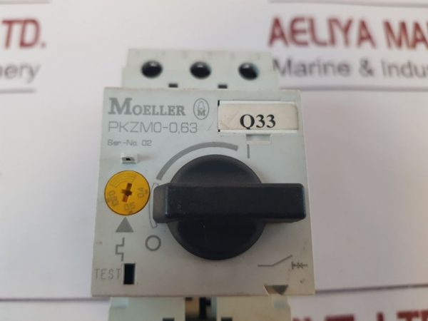 Moeller Pkzm0-0,63 Motor Protective Circuit Breaker