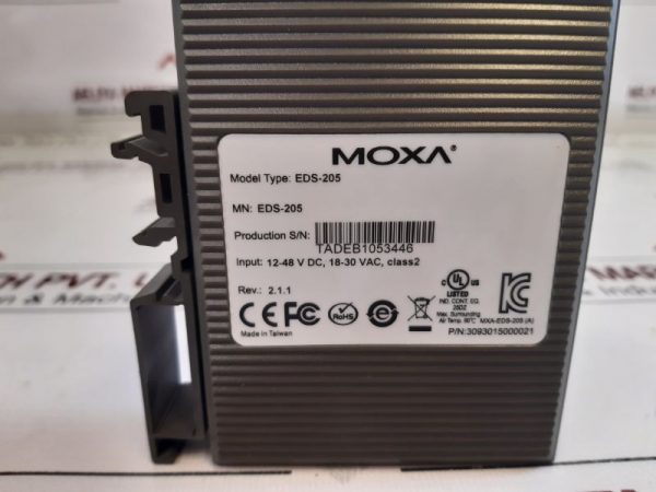 Moxa Eds-205 Ethernet Switch