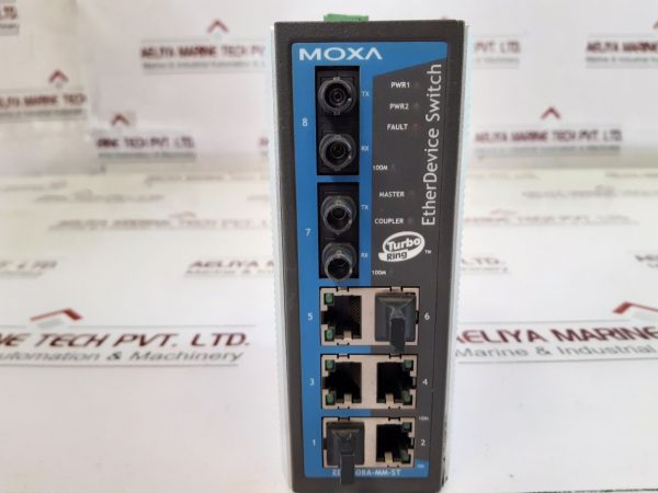 Moxa Eds-408a-mm-st Ethernet Switch 1201408100021