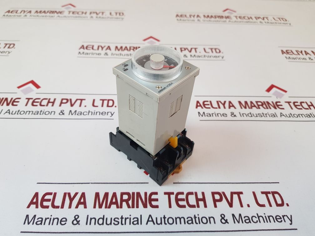 Omron H3ba-n Timer With Base 0-12 Sec