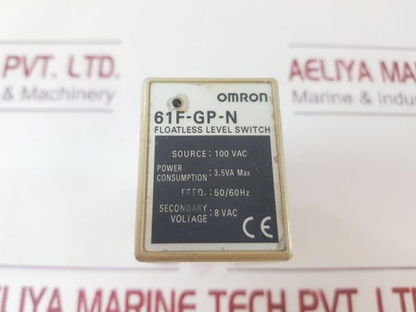 Omron 61f-gp-n Floatless Level Switch