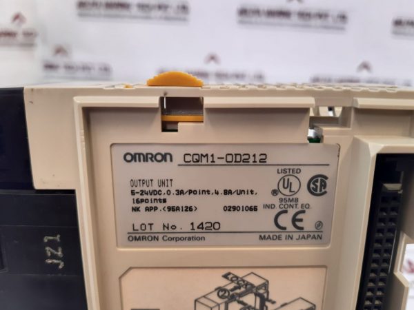 Omron Cqm1-od212 Output Module 5-24vdc