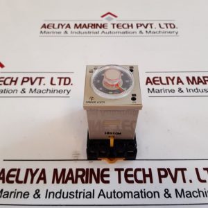 Omron H3cr-f8 Timer With Base 0 To 12 Min