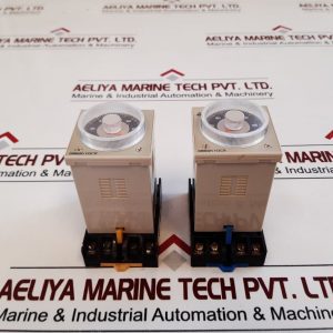 Omron H3cr-g8l Timer With Base 0.5s-120s