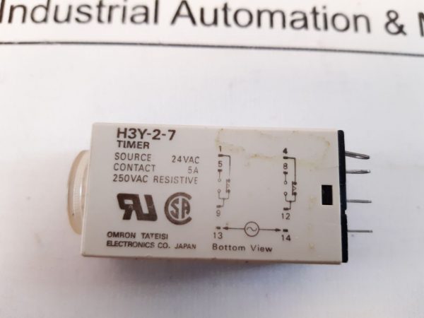 Omron H3y-2-7 Timer 0 To 120 Sec