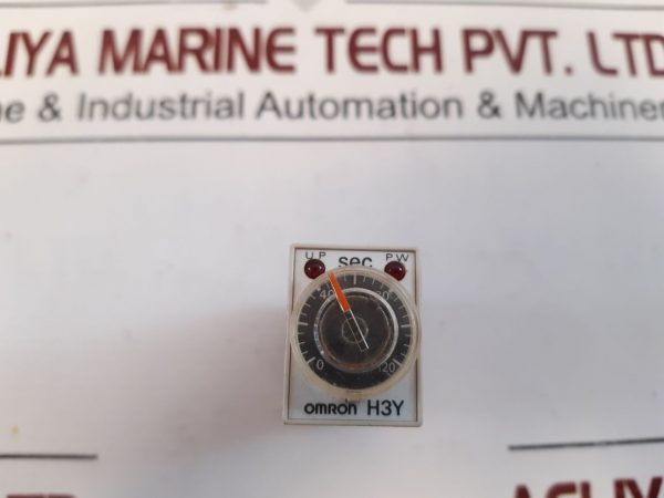 Omron H3y-2-7 Timer 0 To 120 Sec