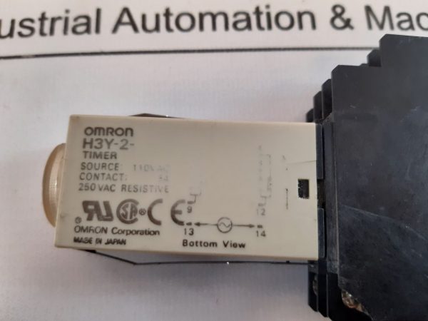 Omron H3y-2-timer With Base 0 To 30 Sec