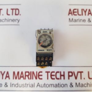 OMRON H3Y-4 TIMER WITH BASE 0 TO 5 SEC