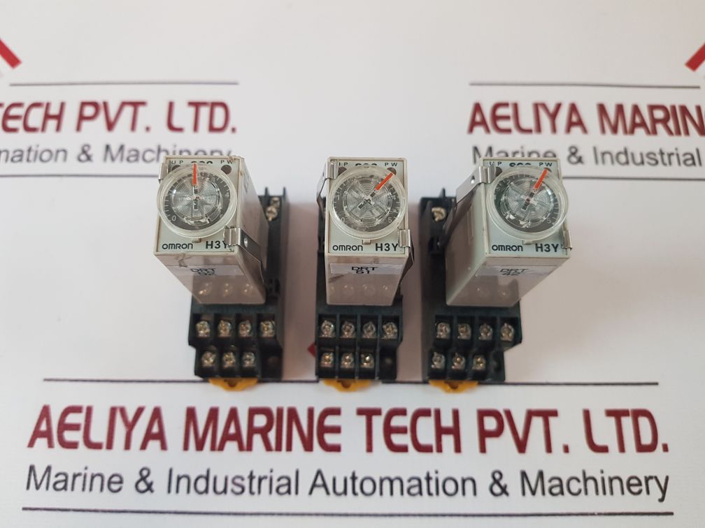 OMRON H3Y-4 TIMER 0 TO 5 SEC