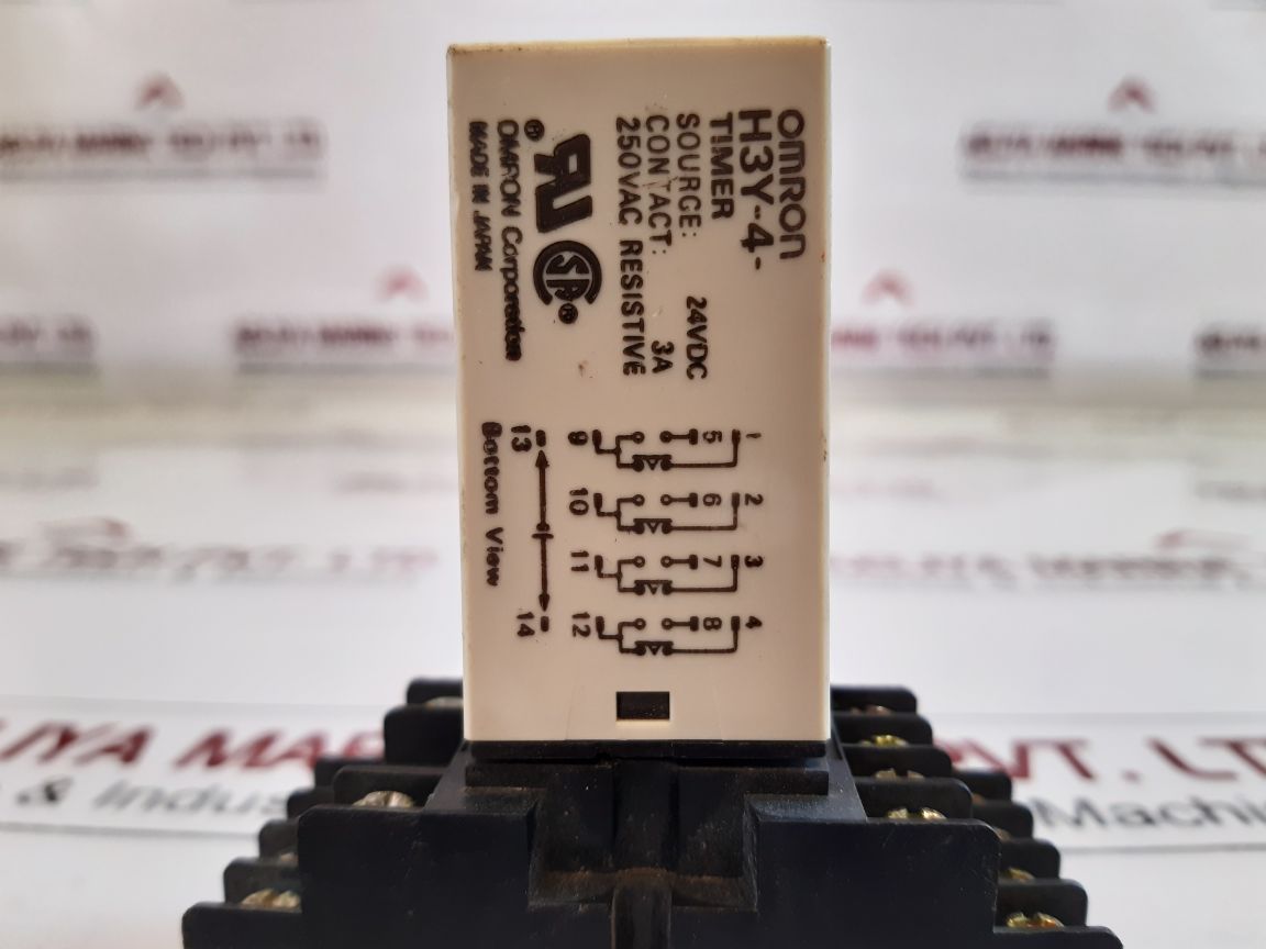 Omron H3y-4 Timer With Base 0 To 10 Sec - Image 8