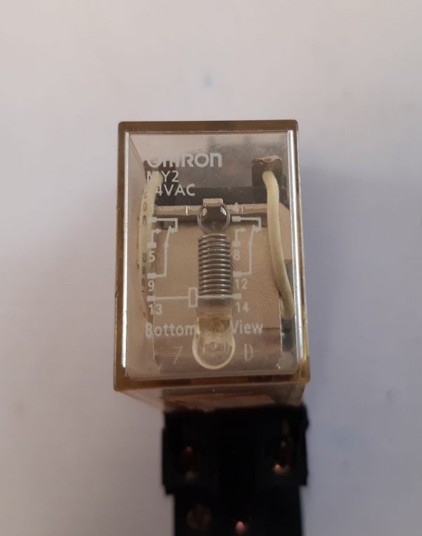 Omron My2 Relay With Base 24vac