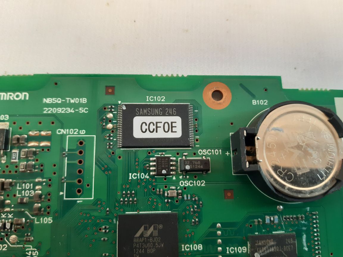 Omron Nb5q-tw01b Pcb Card