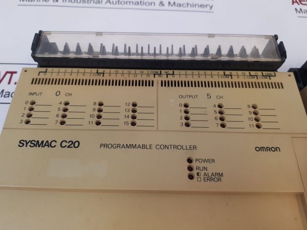 OMRON SYSMAC C20 PROGRAMMABLE CONTROLLER