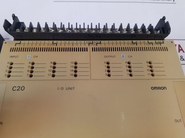 OMRON SYSMAC C20 PROGRAMMABLE CONTROLLER