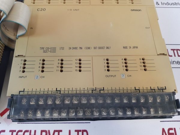 OMRON SYSMAC C20 PROGRAMMABLE CONTROLLER