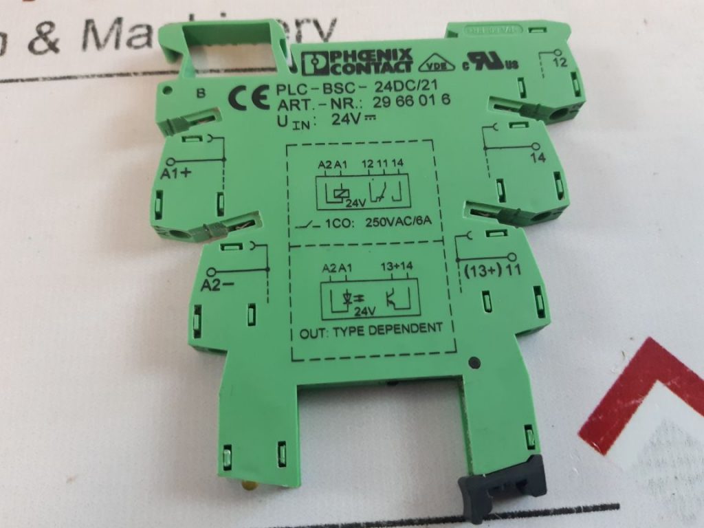 Phoenix Contact 2966016 Relay Base Aeliya Marine