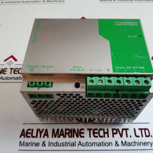 PHOENIX CONTACT QUINT POWER QUINT-PS-100-240AC/24DC/20 POWER SUPPLY UNIT